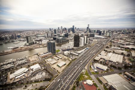 Aerial Image of DOCKLANDS MELBOURNE