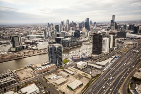 Aerial Image of DOCKLANDS MELBOURNE