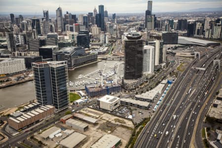 Aerial Image of DOCKLANDS MELBOURNE