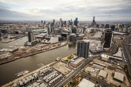 Aerial Image of DOCKLANDS MELBOURNE