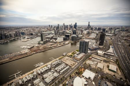 Aerial Image of DOCKLANDS MELBOURNE