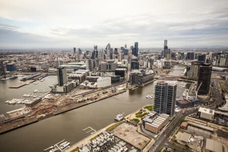 Aerial Image of DOCKLANDS MELBOURNE