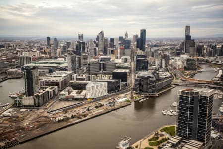 Aerial Image of DOCKLANDS MELBOURNE