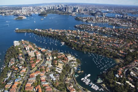 Aerial Image of MOSMAN AND SURROUNDS
