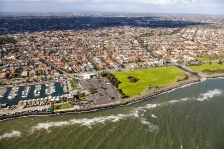 Aerial Image of ST KILDA MARINA