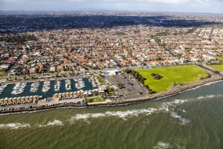 Aerial Image of ST KILDA MARINA