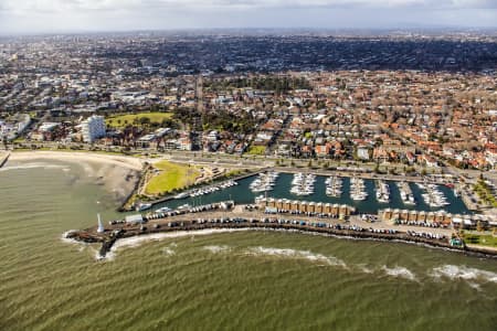 Aerial Image of ST KILDA MARINA