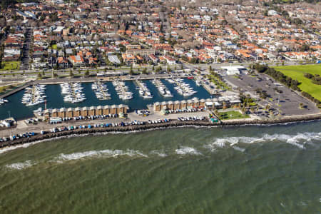 Aerial Image of ST KILDA BOAT HARBOUR