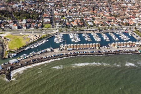 Aerial Image of ST KILDA BOAT HARBOUR