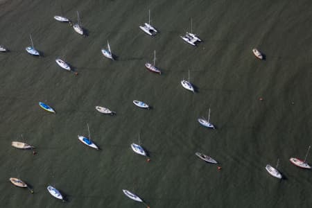 Aerial Image of BOATS AT ST KILDA BOAT HARBOUR