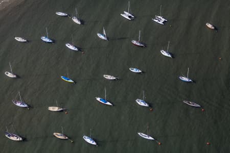 Aerial Image of BOATS AT ST KILDA BOAT HARBOUR
