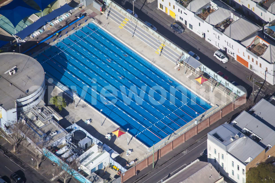 Aerial Image of Fitzroy Baths