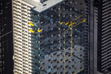 Aerial Image of SPENCER STREET MELBOURNE