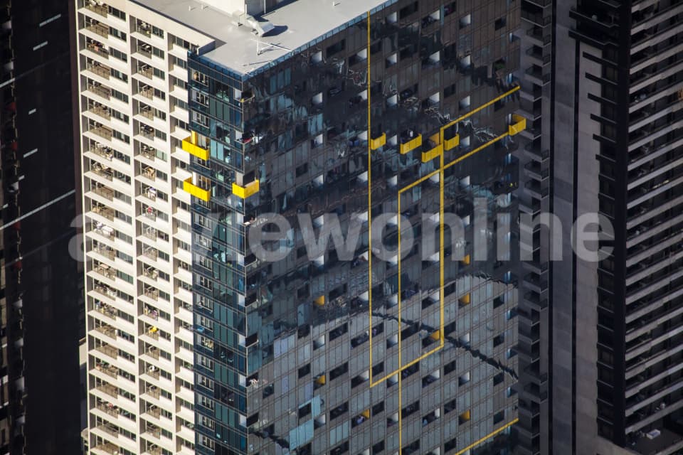 Aerial Image of Spencer Street Melbourne