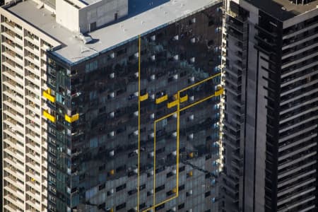 Aerial Image of SPENCER STREET MELBOURNE