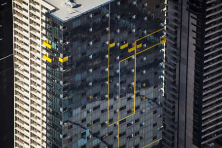 Aerial Image of SPENCER STREET MELBOURNE