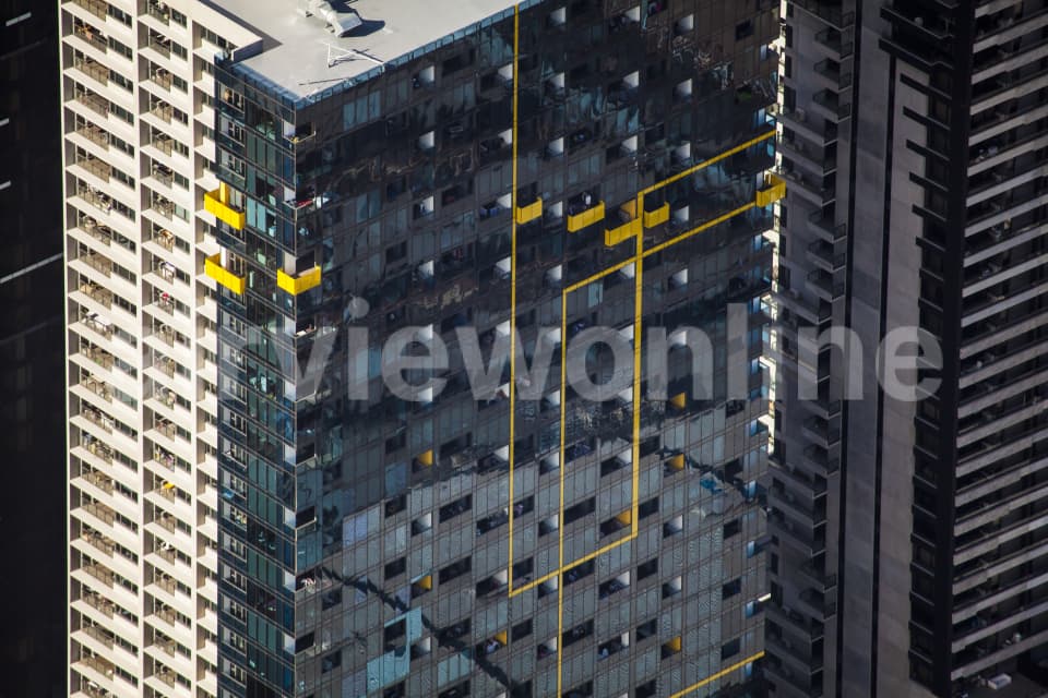 Aerial Image of Spencer Street Melbourne