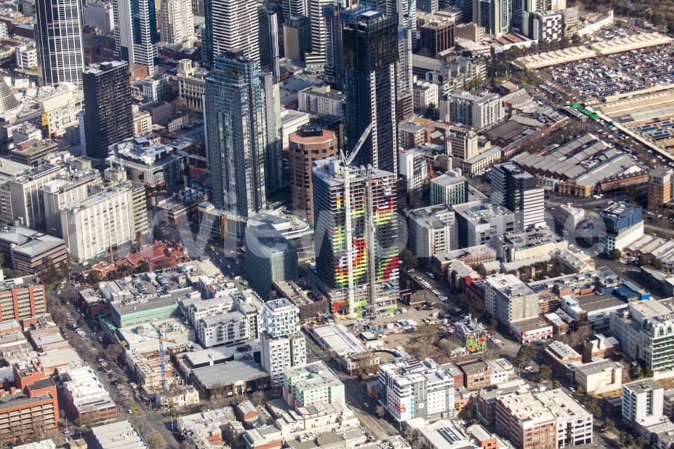Aerial Image of Swanston Square