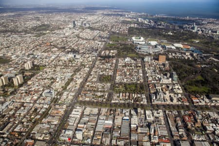 Aerial Image of EAST MELBURNE