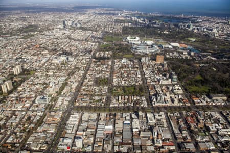 Aerial Image of EAST MELBURNE