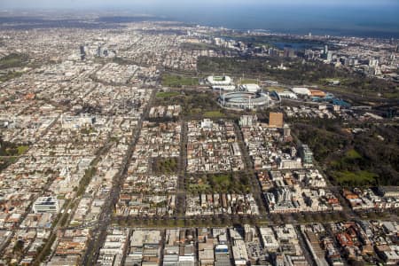 Aerial Image of EAST MELBURNE