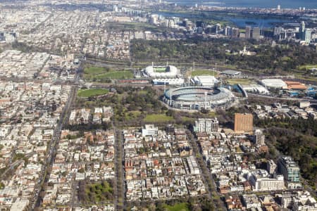 Aerial Image of EAST MELBURNE