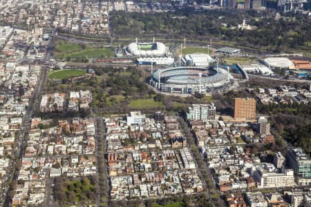 Aerial Image of EAST MELBURNE