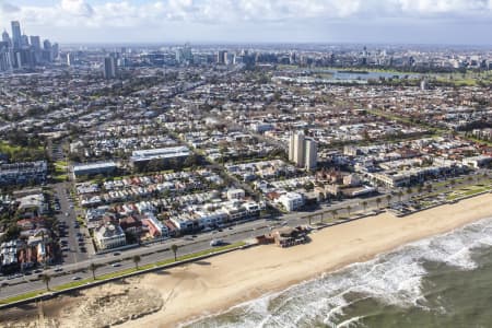 Aerial Image of ALBERT PARK