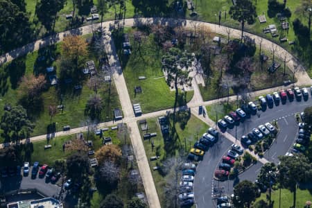 Aerial Image of PIONEER CEMETERY OAKLEIGH