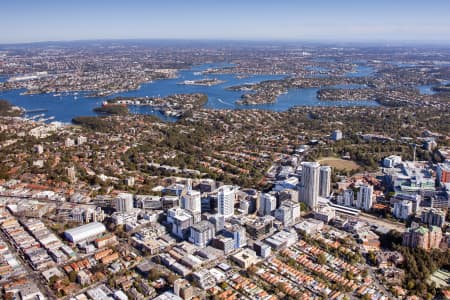 Aerial Image of ST LEONARDS