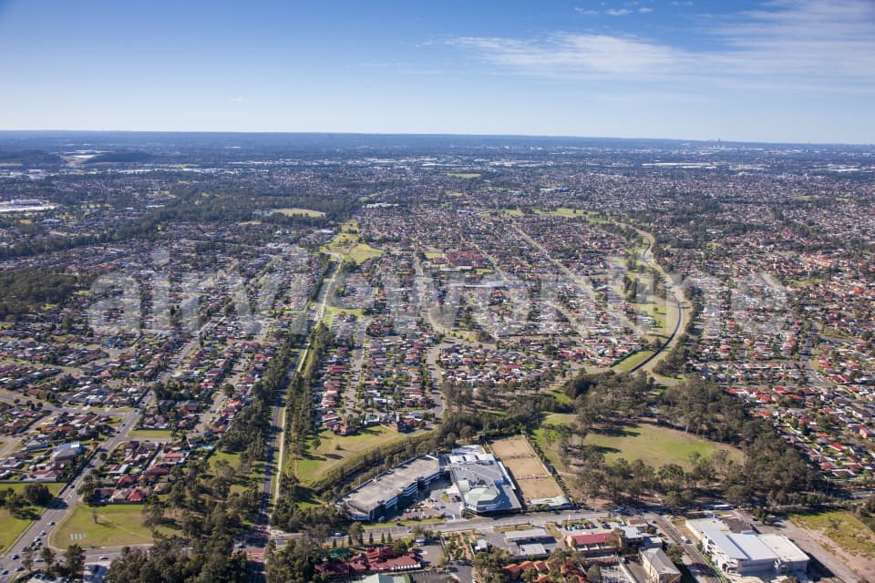 Aerial Image of St Johns Park
