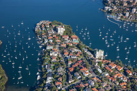 Aerial Image of CREMORNE POINT