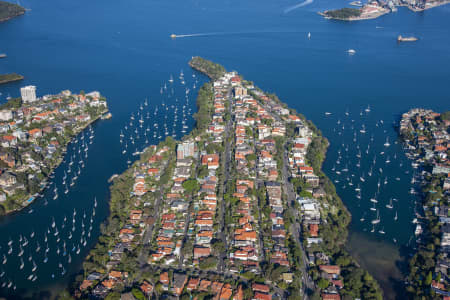 Aerial Image of CREMORNE POINT