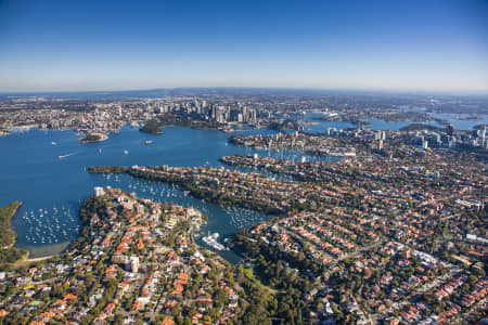 Aerial Image of CREMORNE POINT