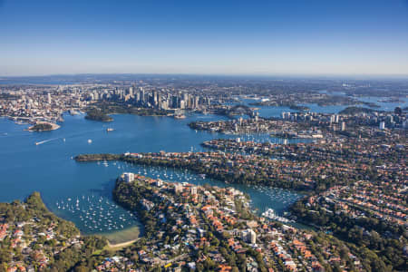 Aerial Image of CREMORNE POINT