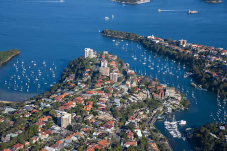 Aerial Image of CREMORNE POINT