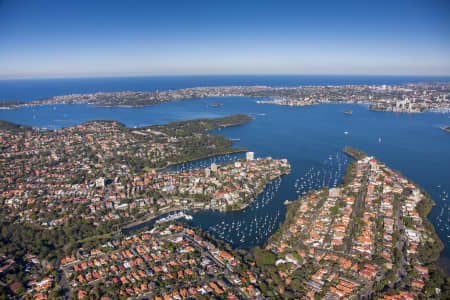 Aerial Image of CREMORNE POINT