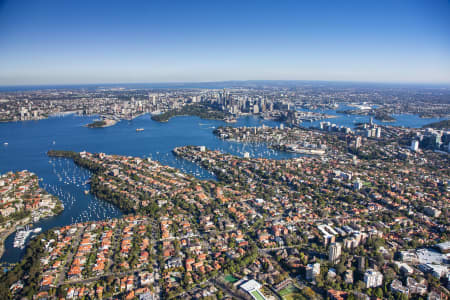 Aerial Image of CREMORNE POINT
