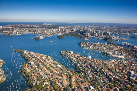 Aerial Image of CREMORNE POINT