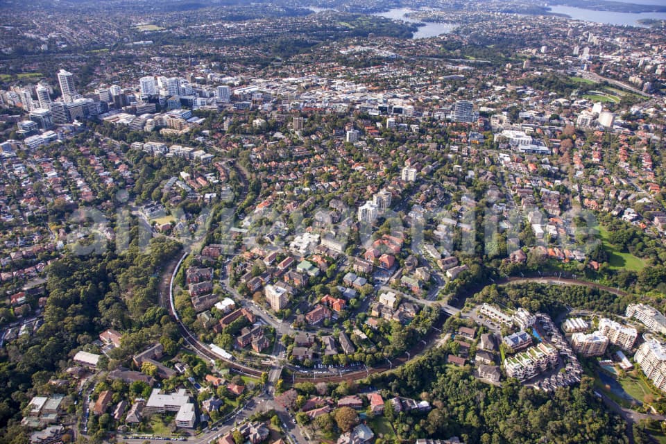 Aerial Image of Wollstoncraft