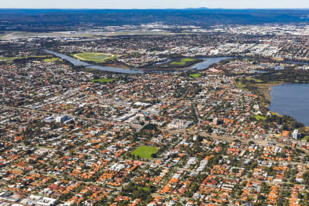 Aerial Image of MOUNT LAWLEY