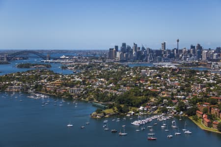 Aerial Image of BALMAIN