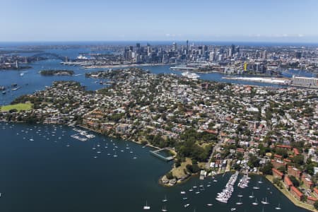 Aerial Image of BALMAIN