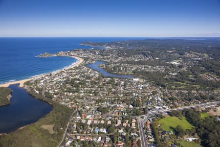 Aerial Image of WAMBERAL
