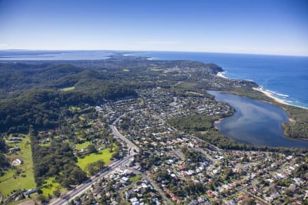 Aerial Image of WAMBERAL
