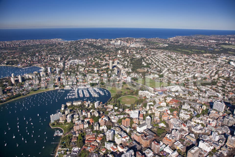 Aerial Image of Elizabeth Bay