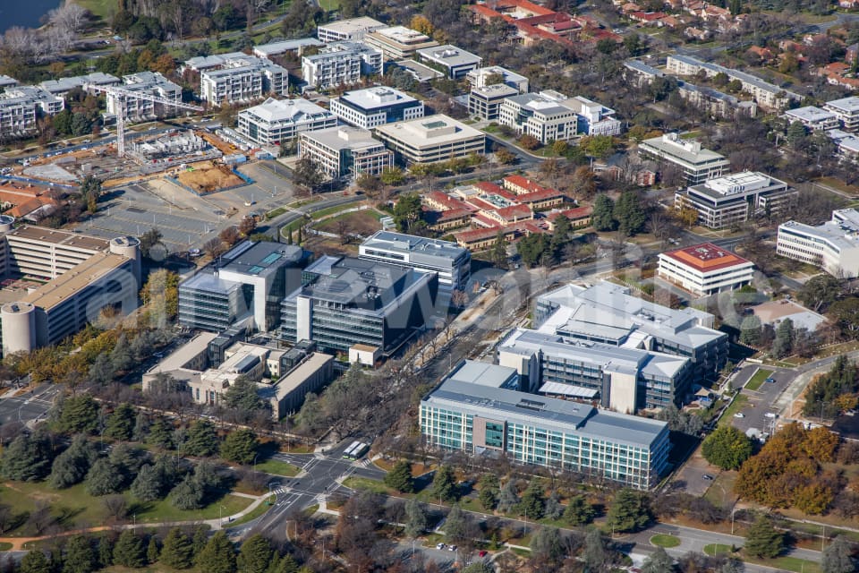 Aerial Image of Canberra development