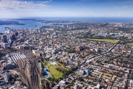 Aerial Image of STRAWBERRY HILLS