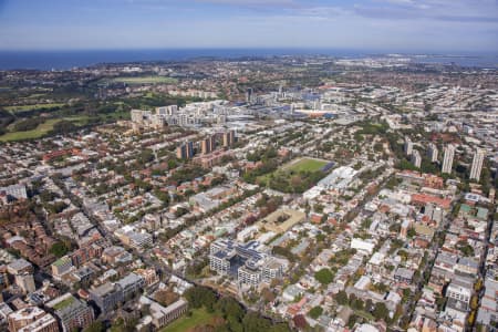 Aerial Image of STRAWBERRY HILLS
