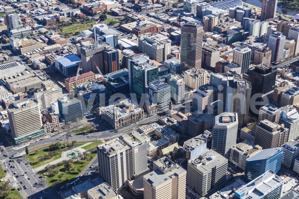 Aerial Image of Victoria Square, Adelaide